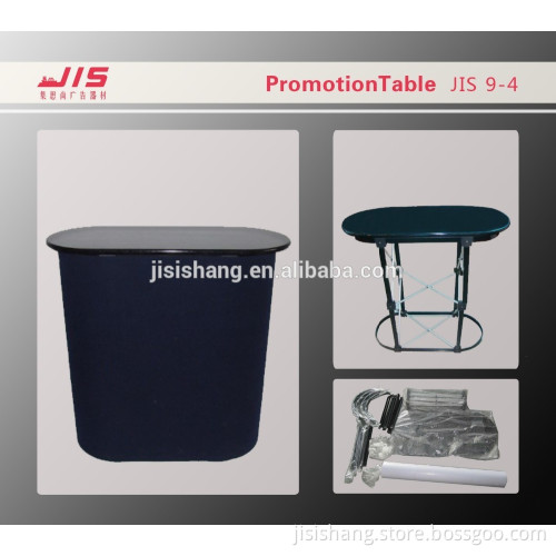 2*1 Aluminum alloy tube magnetic pop up promo tableJIS9-4